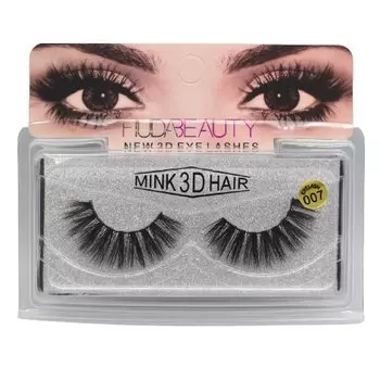 Накладные ресницы на полоске Mink 3D Hair 007 Sfera Damska