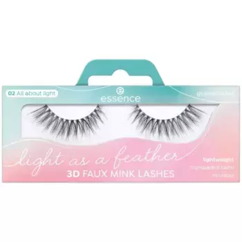 Накладные ресницы pestaas de visn sintticas light as a feather 3d Essence, цвет 02