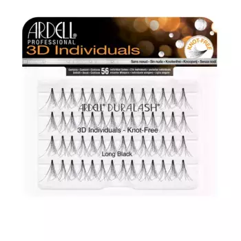 Накладные ресницы Pestaas Postizas 3D Individuales #Long Black Ardell, 1 шт