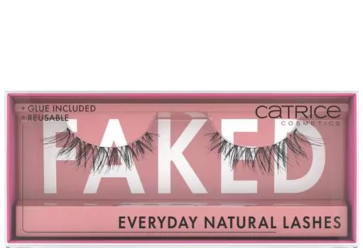 Накладные ресницы полосками Catrice Faked Everyday Natural Lashes, 1 шт