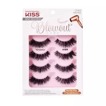 Накладные ресницы Pompadour Multi на полоске, 4 шт. Kiss