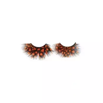 Накладные ресницы Shophair Crazy Feather, красные, 2 шт., с клеем Shophair