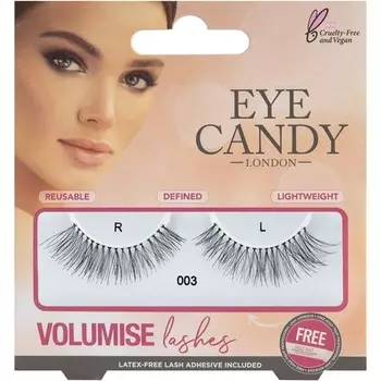Накладные ресницы Volumise Style, номер 003, черный, натуральный стиль, Eye Candy