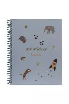 Наклейка книга Konges Sljd, синий