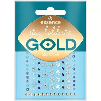 Наклейки для ногтей Essence Stay Bold, It's Gold 88шт