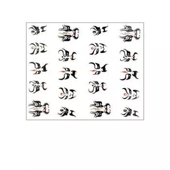 Наклейки для ногтей на водной основе, № 027 MollyLac, Molly Lac