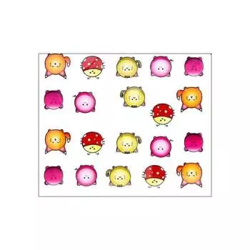 Наклейки для ногтей на водной основе, № 106 MollyLac, Molly Lac