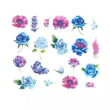 Наклейки для ногтей на водной основе № BN 1774, AllePaznokcie