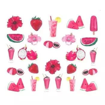 Наклейки для ногтей на водной основе № BN 1791, AllePaznokcie