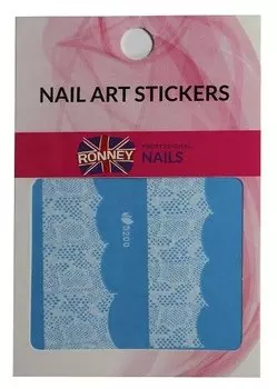 Наклейки для ногтей на водной основе NAILART STICKERS RN 185 RONNEY -