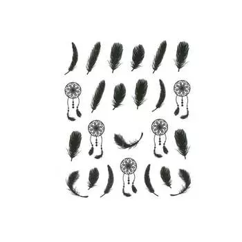 Наклейки для ногтей на водной основе СТЗ-642, AllePaznokcie