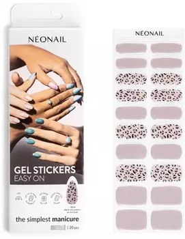 Наклейки для ногтей NEONAIL Easy On Gel Stickers, M04 20 szt.