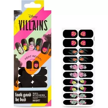 Наклейки для ногтей поп-злодеев, Mad Beauty
