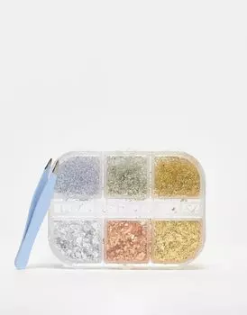 Наклейки из фольги In Your Dreams Metallic Rock Box для лица и ногтей