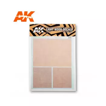 Наклейки из светлого дерева, Auxiliaries & Effects (AK-Interactive)