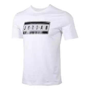 Наклейки на Футболка с коротким рукавом Air Jordan, белый
