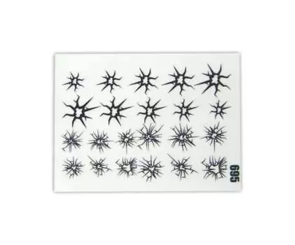 Наклейки - Nk009 Трещины, SUNFLOWER