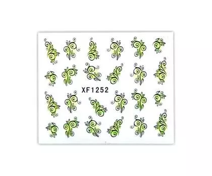 Наклейки - Nk027 Орнамент, SUNFLOWER