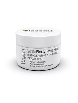 Накоми, Черно-белая маска с углем, Nacomi