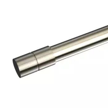 Наконечник карниза Liedeco «Цилиндр - Inox», 20 мм, цвет edelstahlfarben