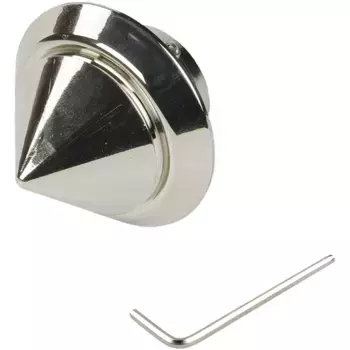 Наконечник карниза Liedeco «наконечник, концевая кнопка никель-глянцевый «Celebration» Atlanta - 1 шт.», (1 шт.), наконечник, концевая кнопка, цвет nickelfarben