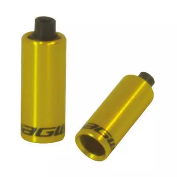 Наконечники Jagwire Workshop 5мм 30шт, золото / золото / золото