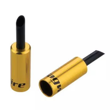 Наконечники Jagwire Workshop 5мм 50шт, золото / золото / золото