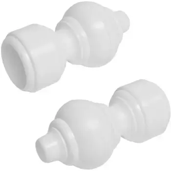 Наконечники карниза Liedeco (комплект, 2 шт.), для карниза 28 мм, белый