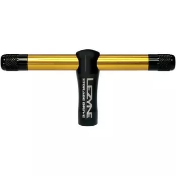 накопитель Lezyne, цвет Black/Nickel