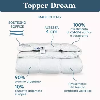 Наматрасник из гусиного пуха - Мечта h4 Lisola by Daunex