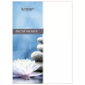 Наматрасник Kneer Comfort Molton-Kalmuck на наматраснике до 30 см высокое качество 86 белый 180х200 см Wschefabrik Kneer e.K.