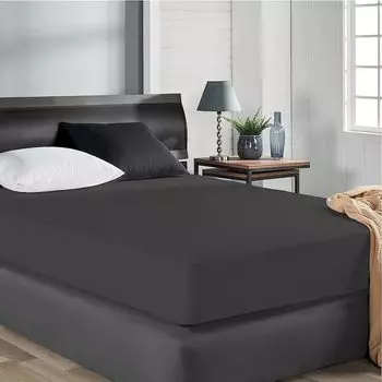 Наматрасник наматрасник 90х190 антрацит - подушка при недержании моющаяся, простыня водонепроницаемая livessa