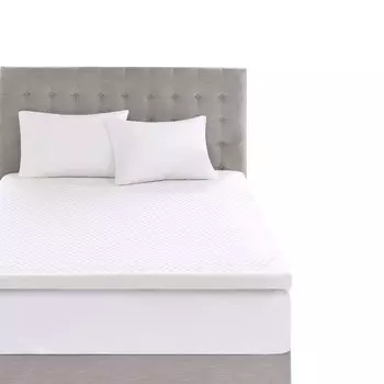 Наматрасник с эффектом памяти Gracie Mills Deidre 3 дюйма, белый