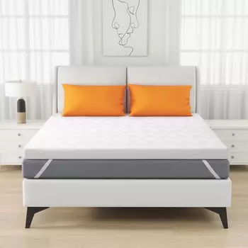 Наматрасник с чехлом Lululu, синий