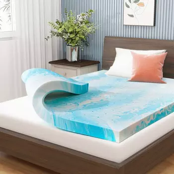 Наматрасник Smiaoer King Size, синий