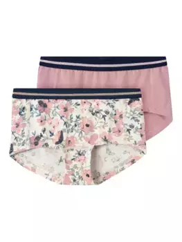 Name It Боксеры It "NKFHIPSTER 2P NOSTALGIA FLOWER NOOS", цвет Nostalgia Rose
