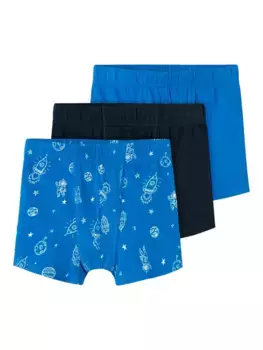 Name It Боксеры "NMMTIGHTS 3P SKYDIVER SPACE NOOS" (упаковка, 3 шт.), цвет Skydiver
