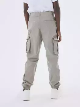 Name It Брюки-чиносы It "NKMRYAN CARGO R TWI PANT 2222-BA NOOS", слоновая кость
