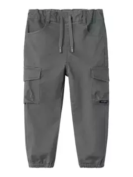 Name It Брюки-карго "NMMBEN CARGO R TWI PANT 1771-HI NOOS", цвет Lava Smoke