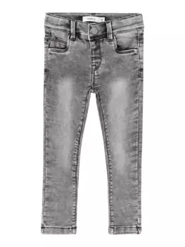 Name It Джинсы скинни "NMFPOLLY SKINNY JEANS 1842-TH NOOS", серый