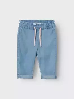 Name It Джинсы свободного кроя "NBFBELLA BAGGY R JEANS 4556-HI NOOS", голубой