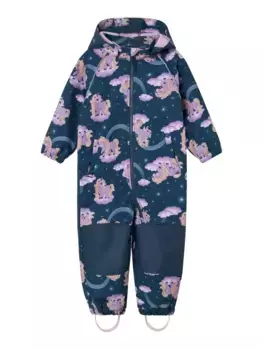 Name It Комбинезон "NMFALFA08 SOFTSHELL SUIT AOP FO NOOS", цвет Big Dipper