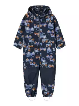 Name It Комбинезон Softshell "NMMALFA08 SOFTSHELL SUIT AOP1 FO NOOS", цвет Dark Sapphire