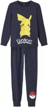 Name It Пижама "NKMNASH POKEMON LS NIGHTSET NOOS SKY", цвет Dark Sapphire