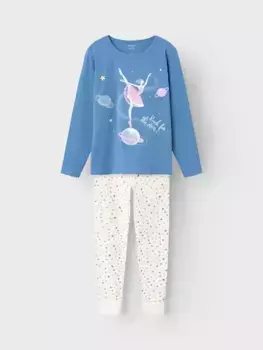 Name It Пижамы "NKFNIGHTSET RIVIERA BALLERINA NOOS" (комплект, 2 шт., комплект из 2 шт.), цвет Riviera