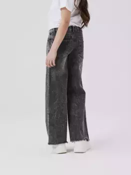 Name It Широкие джинсы "NKFROSE WIDE JEANS 9417-TK NOOS", серый