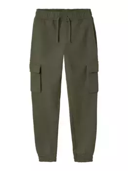 Name It Спортивные штаны "NKMOLLIE CARGO PANT BRU NOOS", оливковый
