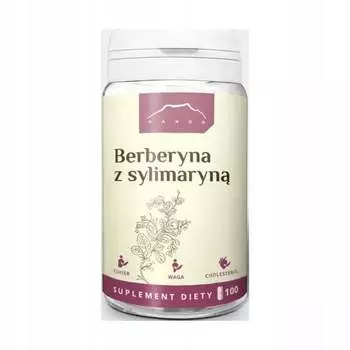 Nanga, Берберин с силимарином, 100 капсул.