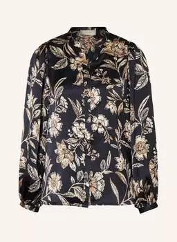 Нани атласная рубашка блузка Neo Noir, мультиколор