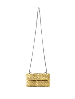 Nannacay бархатная сумка через плечо Joanna, желтый